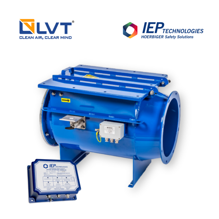 IsoFlap™ Passive Explosion Isolation Valve By IEP Technologies